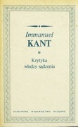 "Krytyka władzy sądzenia" Immanuel Kant