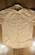 Koszula Camel Active r. L regular fit pomarańczowa męska bawełniana 