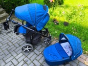 Wózek BabyDesign Lupo Comfort 2w1 + fotelik Maxi Cosi Family Fix