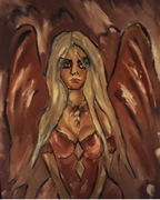 Obraz olejny na płótnie 50na 40 