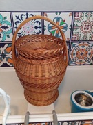 Duży kosz wiklinowy 