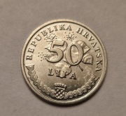 Moneta 50 lip Chorwacja