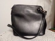 Torebka damska VERA PELLE, mała czarna lub zielona.    Nowa.