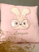POSZEWKA NA PODUSZKE Z KRÓLICZKIEM + IMIĘ