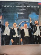 Carreras Domingo Pavarotti in concert MEHTA, vinyl