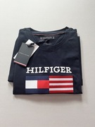 Tommy Hilfiger Flag Box Tee L Desert Sky Koszulka Oryginał