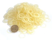 MOCNE PROFESJONALNE GUMKI DO KITKI i KOKA TOP KNOT 300szt 