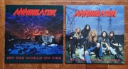 Annihilator Set the World on Fire 1992 + 12" Maxi winyl 