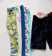 Legginsy spodnie jeans roz. 110
