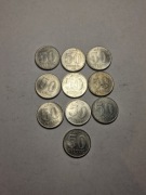 Zestaw monet 50 Pfening NRD 