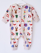 Nowe świąteczne śpiochy pajac H&M 62