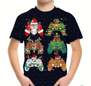 Nowa Świąteczna bluzka Dla gracza 130 cm