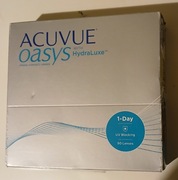 Soczewki kontaktowe jednodniowe Acuvue Oasys +4.00