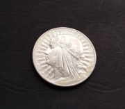 10 zł głowa kobiety 1933