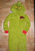 5^ The Grinch strój przebranie piżama 8/9 Lat_128/134 cm