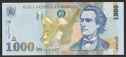 Rumunia 1000 lei 1998 - M. Eminescu - stan bankowy UNC