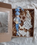 Zestaw ozdób świątecznych box prezentowy 