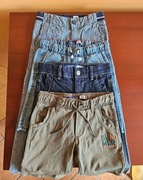 4x spodnie chłopięce na lato Okaidi r. 110 - 5 lat szorty