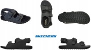 Śliczne markowe modne obuwie męskie sandały Skechers EUR 41 UK 7