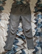 Jeansy skinny high waist 