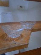 Miseczki na sosy kryształowe