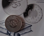 Moneta 20 euro Niemcy 2024 srebro 