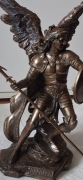 FIGURA POSĄG ARCHANIOŁ RAFAEL ANIOŁ STRÓŻ Z WŁÓCZNIĄ,TARCZĄ VERONESE DESING