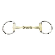 Wędzidło Kavalkade oliwkowe podwójnie łamane 125 mm