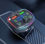 Nowa Ładowarka samochodowa Bluetooth Q7 2xUSB LED licytacja!!!