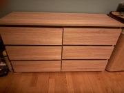 Komoda Akord 100 x 35 x 57 cm dąb sonoma matowe