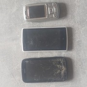 zestaw  3  telefonów  