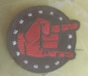 Naszywka na żelazny zespół rockowy