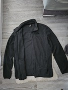 Bluza polarowa polar the north face Rozmiar L z podpinką Szary zip polar