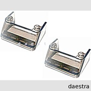 LEGO 2437 SZYBA przednia 3x4x1 ciemny przezroczysty / Trans-Brown - 2 szt