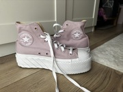 Różowe Converse lift trampki platforma na platformie 39.5 róż
