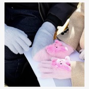 Rękawiczki dla zakochanych na zime