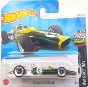 Hot Wheels '67 LOTUS TYPE 49 HW Race Day 8/10 HRY76