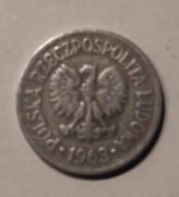 Moneta 10gr z 1963r