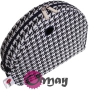 Organizer Obag MOON LIGHT granatowy – pepitka klasyczna 2 kieszenie | OMAY