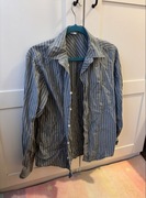 Niebieska koszula w kratkę