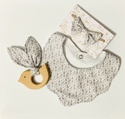 Zestaw prezentowy dla dziewczynki GIFTBOX śliniak