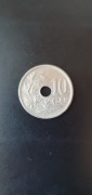 Belgia 10 centymów 1925 rok ( E )