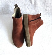 Zamszowe Botki Rieker – Ciepłe, Stylowe i Wygodne roz.39