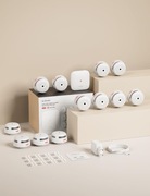 System przeciwpożarowy X-Sense FS-121, BAZA + 12 x czujnik dymu, APP