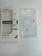 zestaw Przezroczysty etui MagSafe do iPhone 17/Pro/Pro Max/Air + szkło