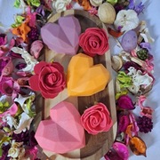 Mydło glicerynowe , ręcznie robione, serce 