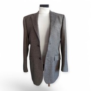 Austin Reed marynarka wełniana 40/42 unisex brąz-beż Woolmark 100% wełna