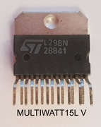 L298N  Dual full-bridge driver