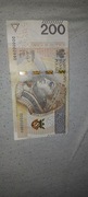 Banknot 200zl seria DD