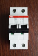 ABB wyłącznik nadprądowy 2-biegunowy S202-C63 2P typ C 63A AC 6kA